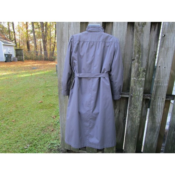 Misty Harbor Women’s Size 16 Trench Coat w/Zip-Out Lining with Belt - Picture 5 of 13